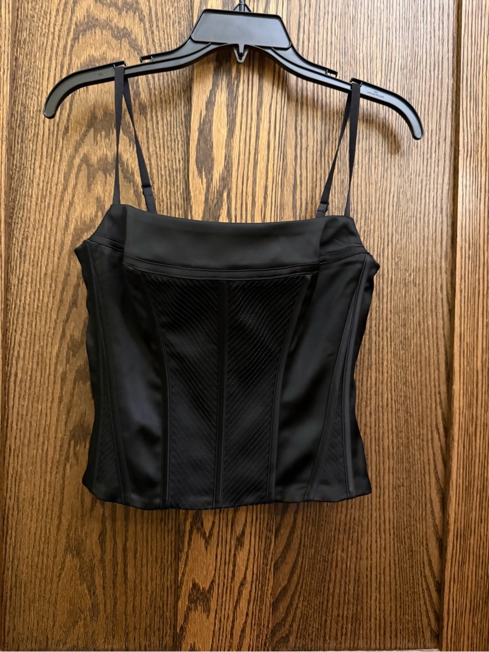 ARITZIA Black Corset Top - Zipper Back - Ladies 6